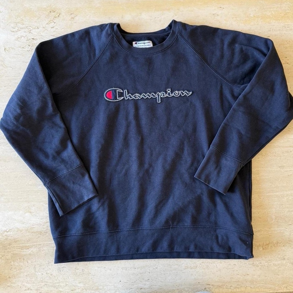 Vintage Champion Navy Sweater